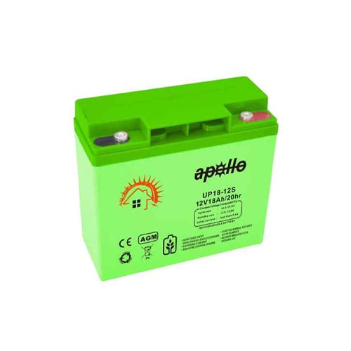 Apollo 12V18Ah AGM Battery Price in Bangladesh Tech Land BD